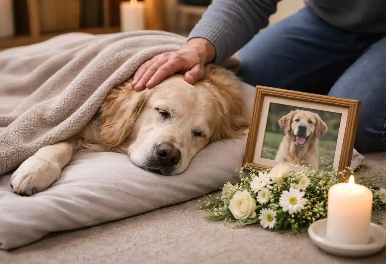 מה עושים כאשר כלב נפטר בבית